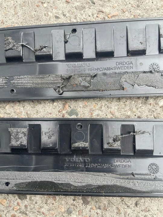 фото №3, Накладка порог планка пороговая перед правая левая r-design rdesign volvo xc60