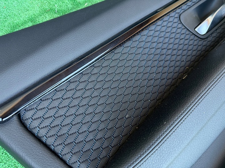 фото №12, Оббивка оббивка двері bmw 3 f30 4szt комплект синя nić