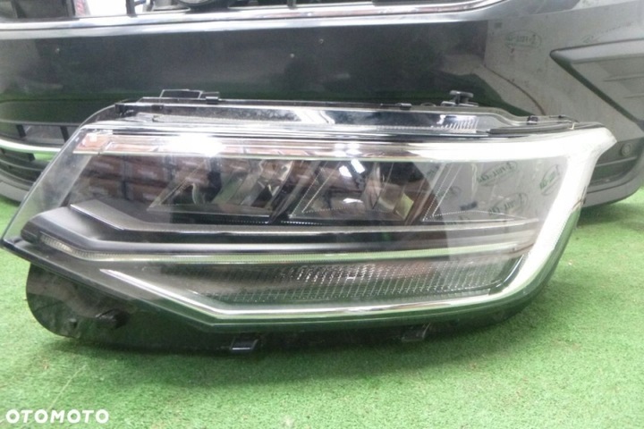 фото №6, Vw tiguan перед рестайлінг бампер крило капот led 21r li7fl