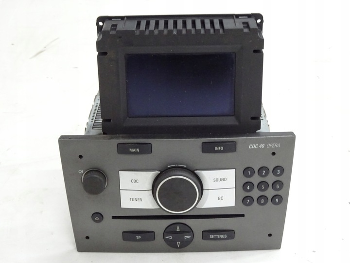 фото №1, Vectra c радіо радіопрогравач дисплей cdc40