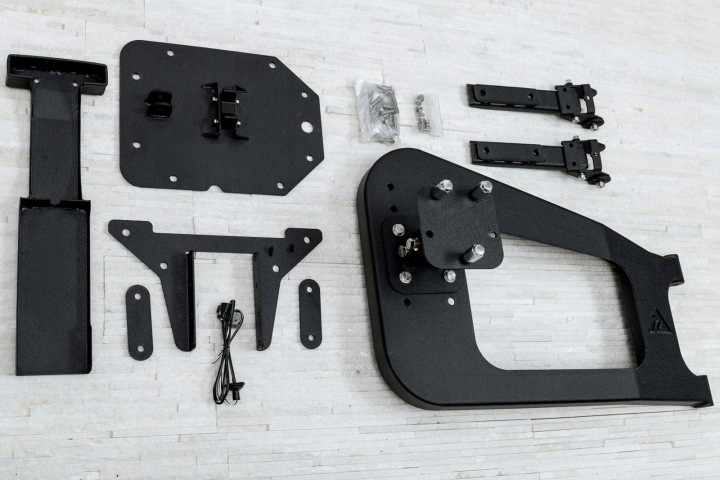 фото №6, Jeep wrangler jk 2007-2018 посилений тримач диски запасного