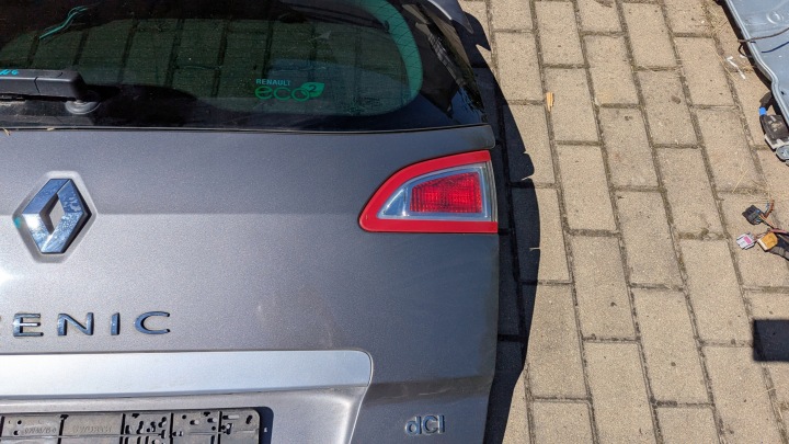 фото №7, Крышка задняя зад renault scenic iii tekng