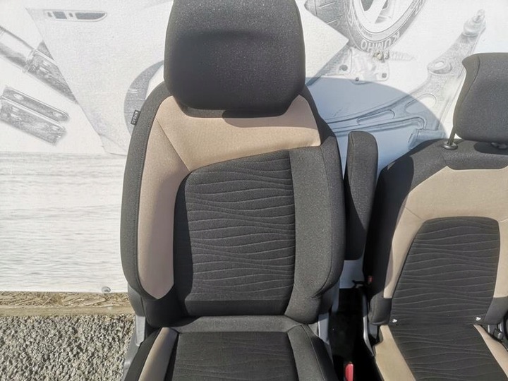 фото №10, Комплект сидений сиденья сиденье citroen c4 picasso ii