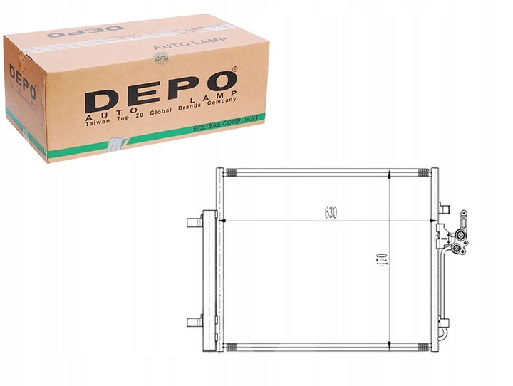 фото №11, Радиаторов кондиционера конденсатор ford mondeo iv mk4 новая