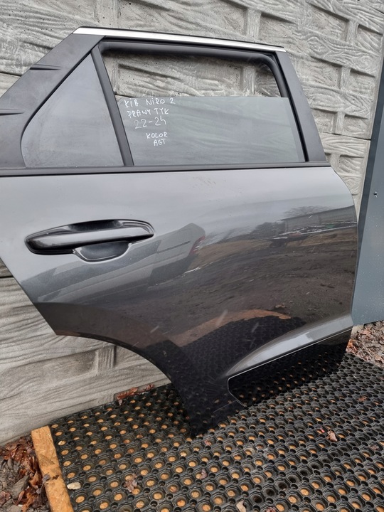 фото №3, Kia niro 2 двері задні праві 22- колір agt