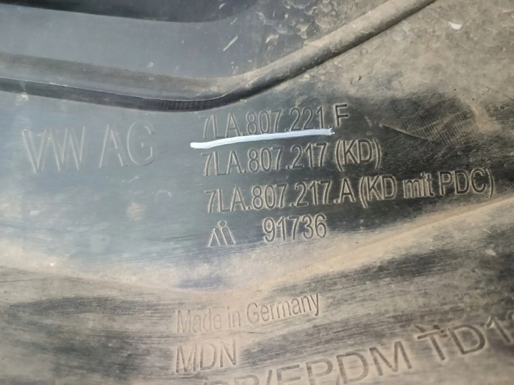 фото №10, Бампер переднее перед - vw volkswagen transporter t6 рестайлинг t6.1 19-