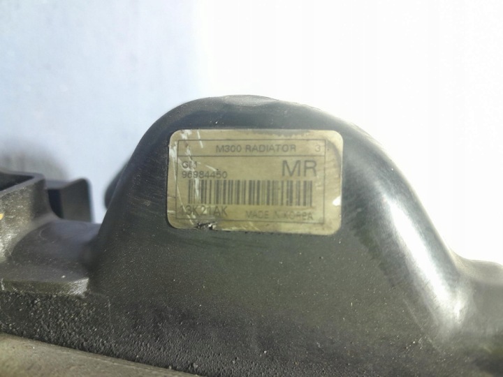 фото №6, Chevrolet spark iii m300 09- 1.2 b 81 km радіатор комплект b12d1