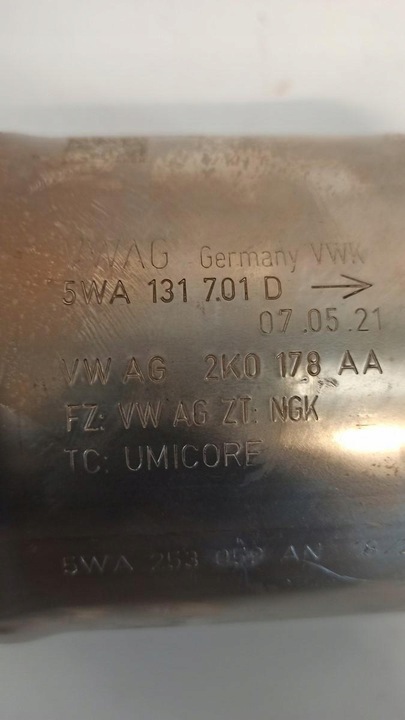 фото №7, Audi a3 8y каталізатор 1.0 tsi 5wa131723c