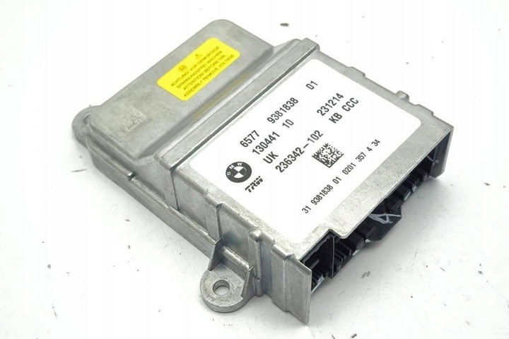 фото №6, Модуль подушка безопасности bmw i3 i01 9381838 0.6l 2015