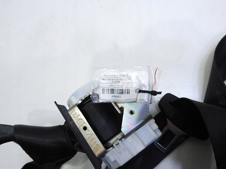 фото №7, Pas ремені безпеки зад seat ibiza iv 6j