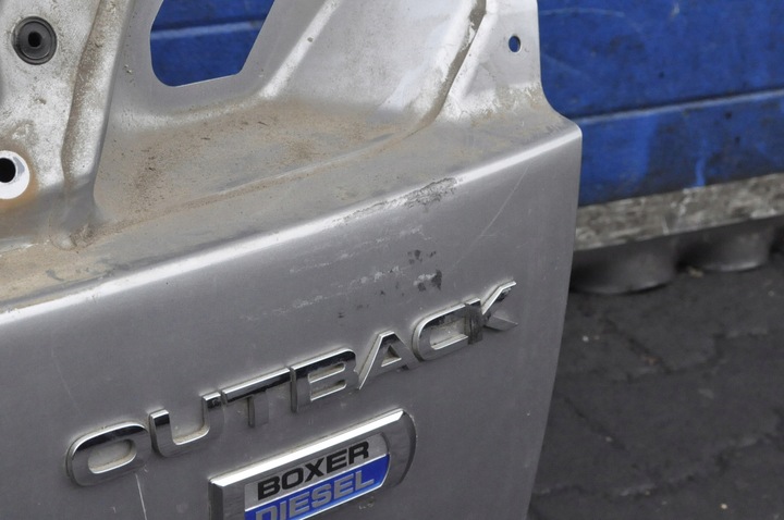 фото №9, Subaru outback iv крышка багажника зад задняя