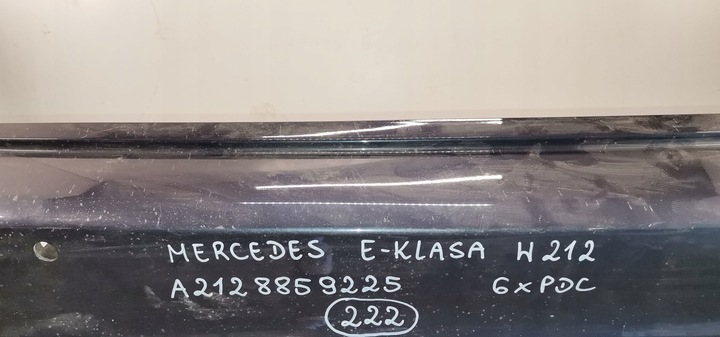 фото №9, Mercedes e класс универсал бампер задний a2128859225