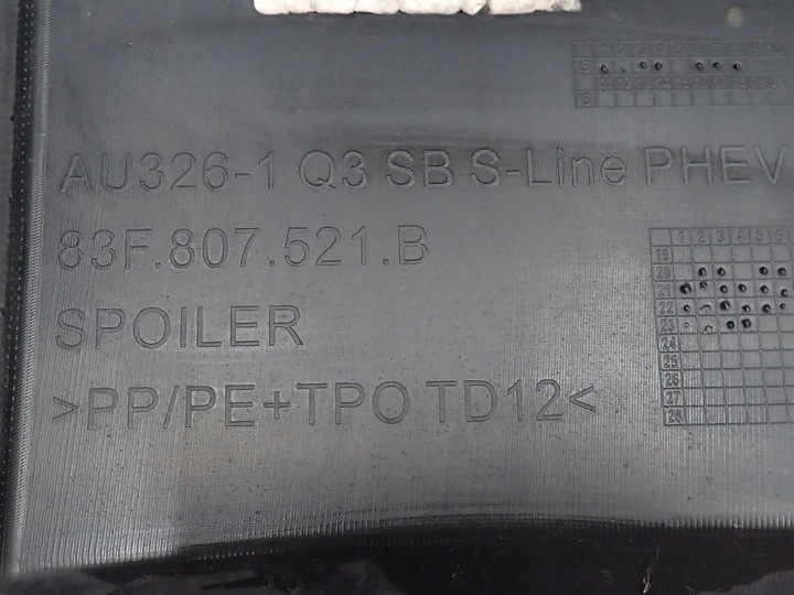 фото №13, Бампер зад задній комплектний pdc audi q3 ii 83f s-line 23r