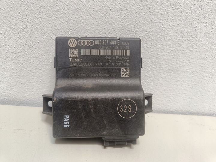 фото №1, Модуль шлюз audi a1 8x q3 блок управления 8u0907468g