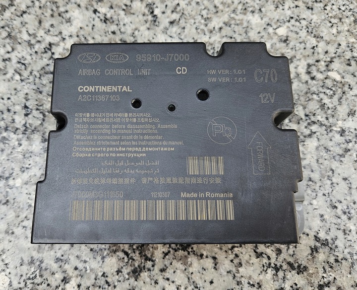 фото №1, Модуль датчик подушка безопасности kia ceed iii xceed proceed 95910-j7000