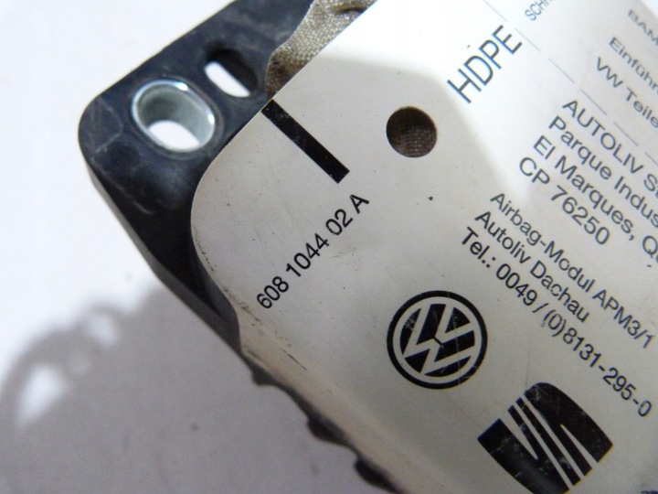 фото №5, Golf vi подушка подушка безпеки пасажира справна