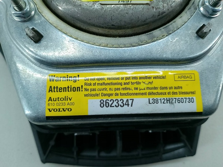 фото №10, Руль з подушка volvo s40 ii pv55150060 sv55150001 8623347