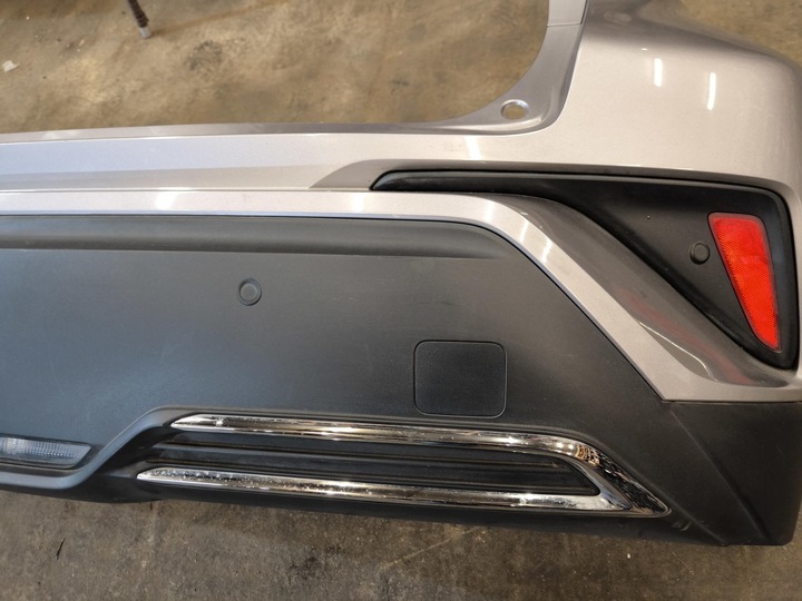 фото №6, Toyota chr i рестайлінг бампер зад 6pdc хромовані елементи комплектний 2nk