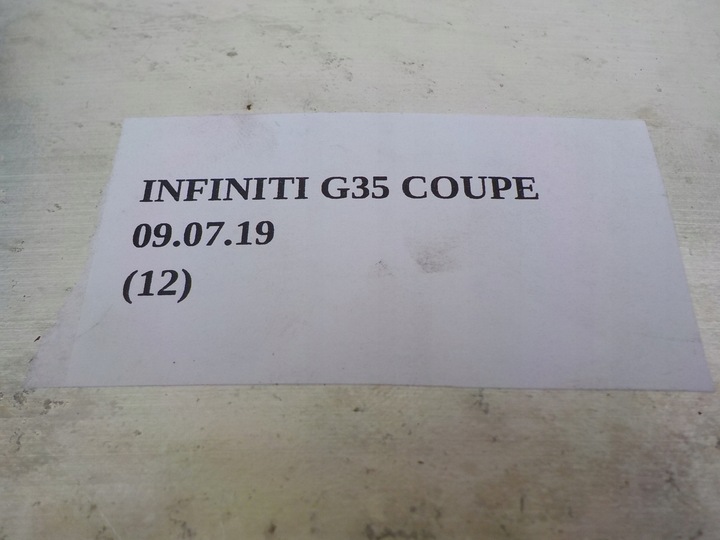 фото №6, Балка бампера перед infiniti g35 купе
