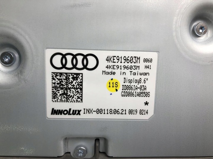 фото №11, Дисплей экран mmi audi e-tron 50 4ke919603m