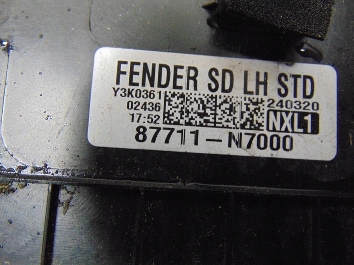 фото №13, Планка накладка крила ліва перед hyundai tucson iv 87713-n7000 оригінал