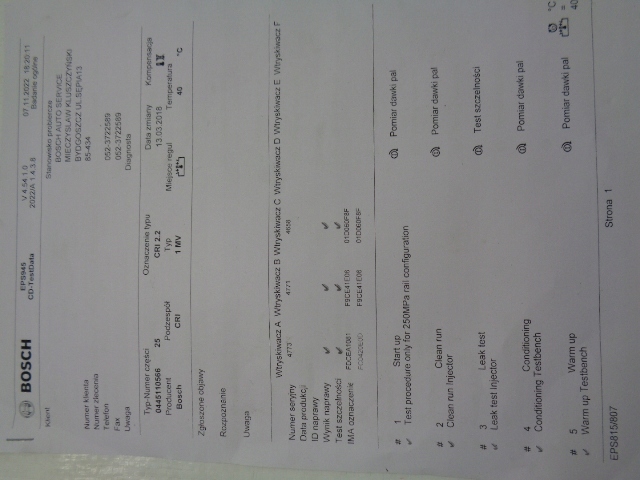 фото №10, Citroen peugeot opel форсунки 1.6 hdi друк