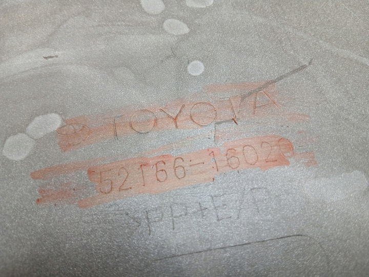 фото №15, Toyota corolla cross 20- уголок бампера левое зад заднее 52166-16020