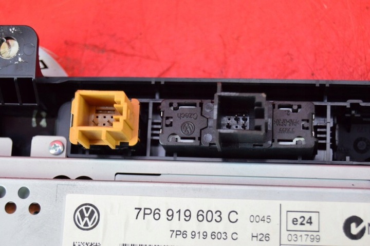 фото №6, Дисплей навігації радіо 7p6919603c qfvw214a vw touareg 2 ii 10-14