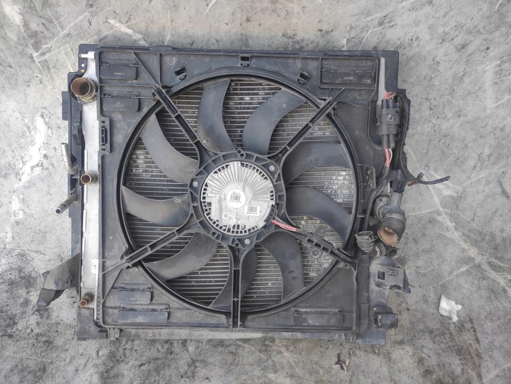 фото №14, Pas переднє радіатор вентилятор bmw x6 e71 3.0d 4.8b 7603565