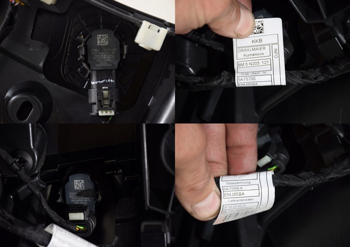 фото №16, Bmw 7 g70 бампер перед м-пакет 6 pdc 475 чёрный sapphire