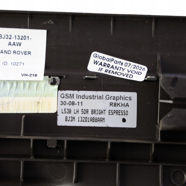 фото №14, Land rover range rover evoque l538 молдинг передня ліва bj32-13201-aaw