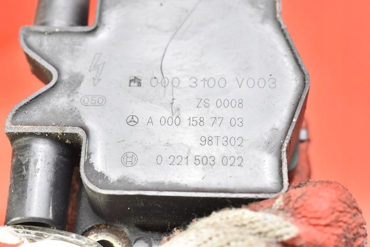 фото №8, Катушка зажигания 0003100v003 0221503022 smart fortwo 1 i 0.6 600 45 km 98-02