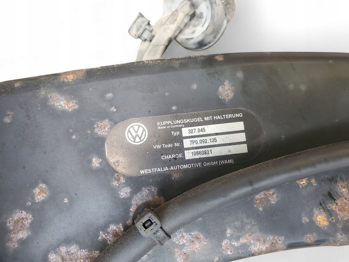 фото №10, Volkswagen touareg ii 7p0092135 hak буксирувальний / комплект