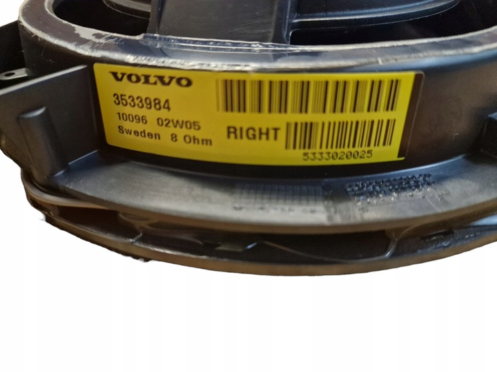 фото №4, Volvo s60 v70 xc70 динамик дверь задних правых