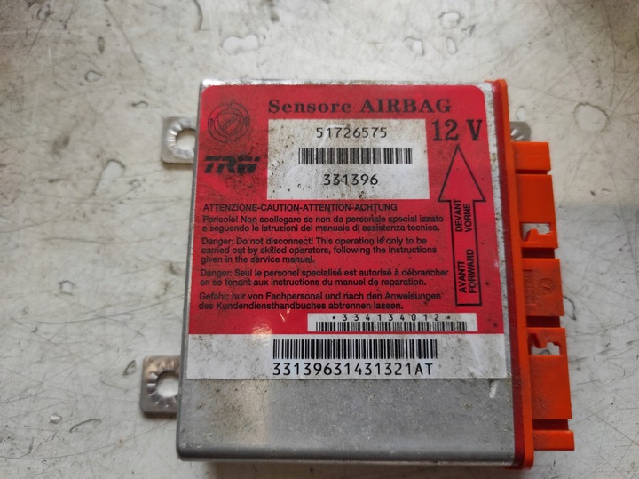 фото №5, Fiat punto ii 2 99- подушки повітряні модуль 51726575