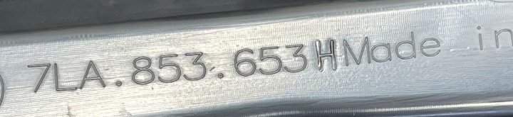 фото №8, Vw t6.1 t6 рестайлинг решётка радиатора решётка радиатор 7la853651b 7la853653h