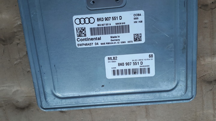 фото №6, S4 b8 a4 комп'ютер блок керування двигуна 3.0 tfsi ecu