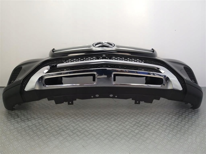 фото №14, Бампер перед переднє mercedes gls x166 чорний 040 15-19 r