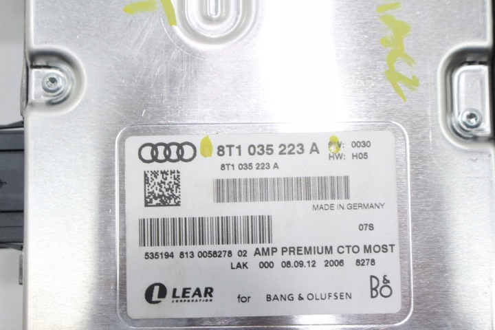 фото №5, Усилитель bang & olufsen 8t1035223a audi a5 8t