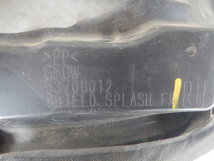 фото №10, Mitsubishi outlander iii 12- правые подкрылок перед