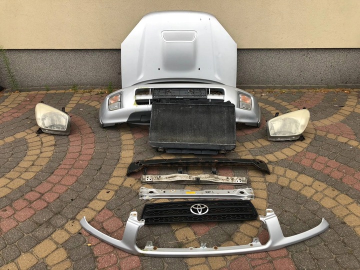 фото №6, Toyota rav 4 ii перед лампи радіатор підсилювач