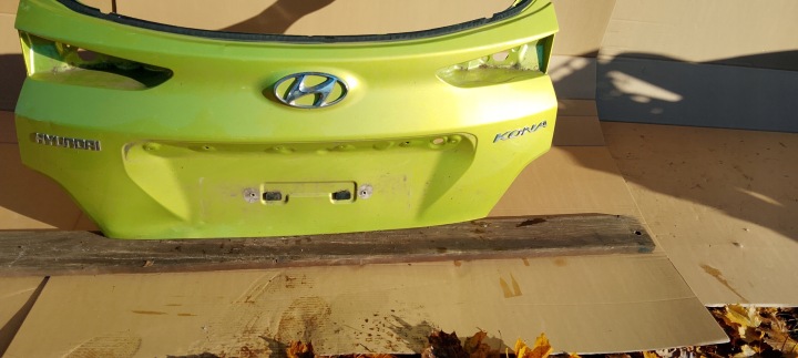 фото №9, Крышка зад задняя hyundai kona 17-21rok оригинал