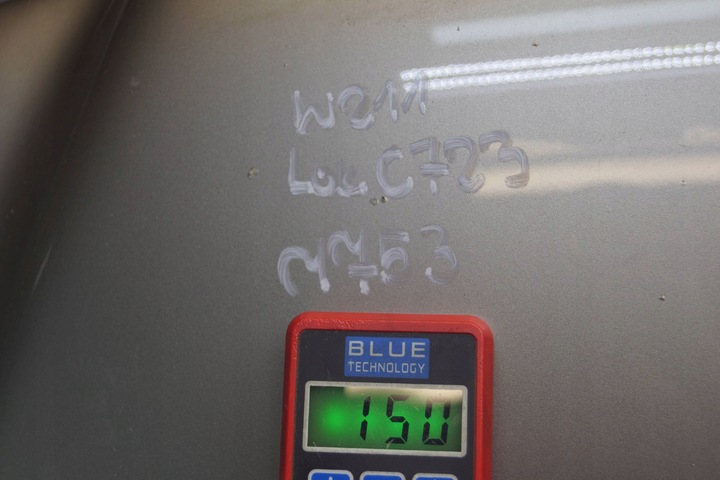 фото №15, Mercedes w211 капот кришка двигуна c723 m753 1f