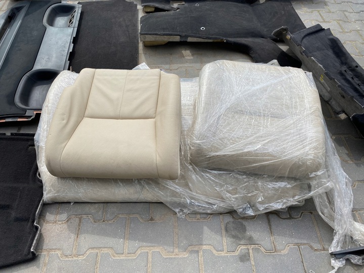 фото №1, Диван задня зад w216 cl mercedes шкіра світла