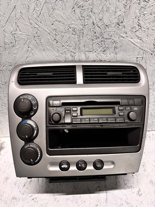 фото №1, Рамка консолі середньої панель радіо honda civic vii 00-