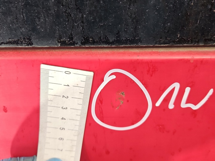 фото №3, Крышка задняя багажника стекло зад mercedes vito w639 красный