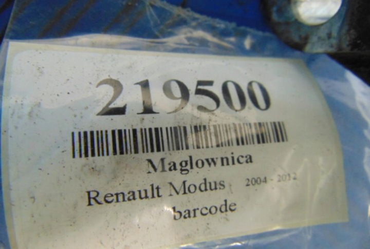 фото №6, Renault modus 1.5dci рульова рейка a0001558