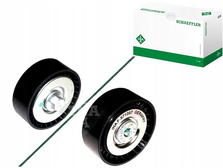 фото №12, Ina 532 0434 10 ролик kierunkowa / направляющая, лента klinowy зубчатый