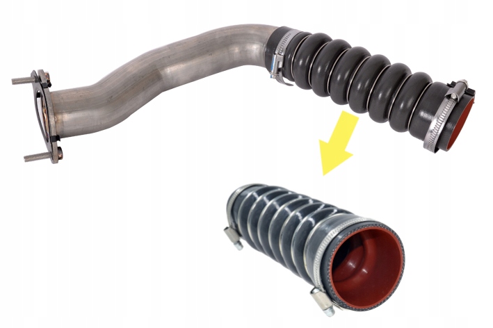 фото №2, Труба турбины интеркулер шланг opel antara chevrolet captiva 2.2 cdti