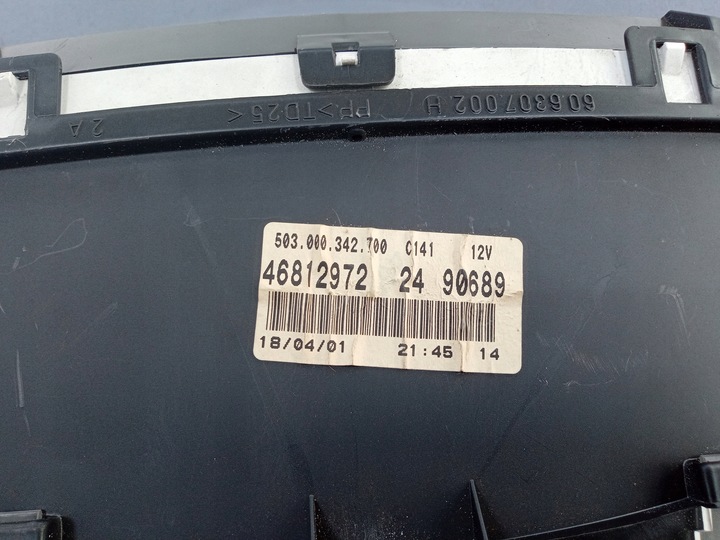 фото №4, Punto ii 1.2 sporting спідометр  прилади eu 46812972